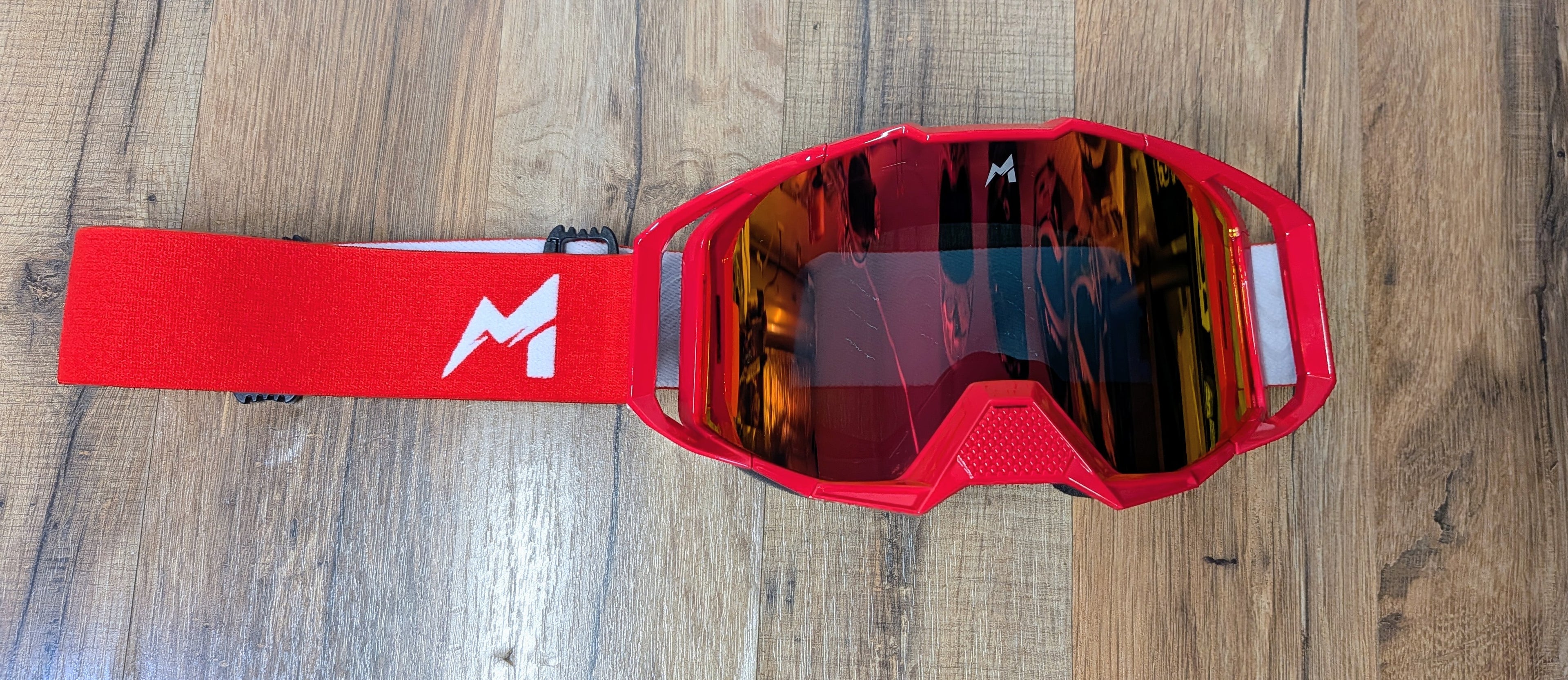 RIDER1 MX/OFFROAD GOGGLE RED
