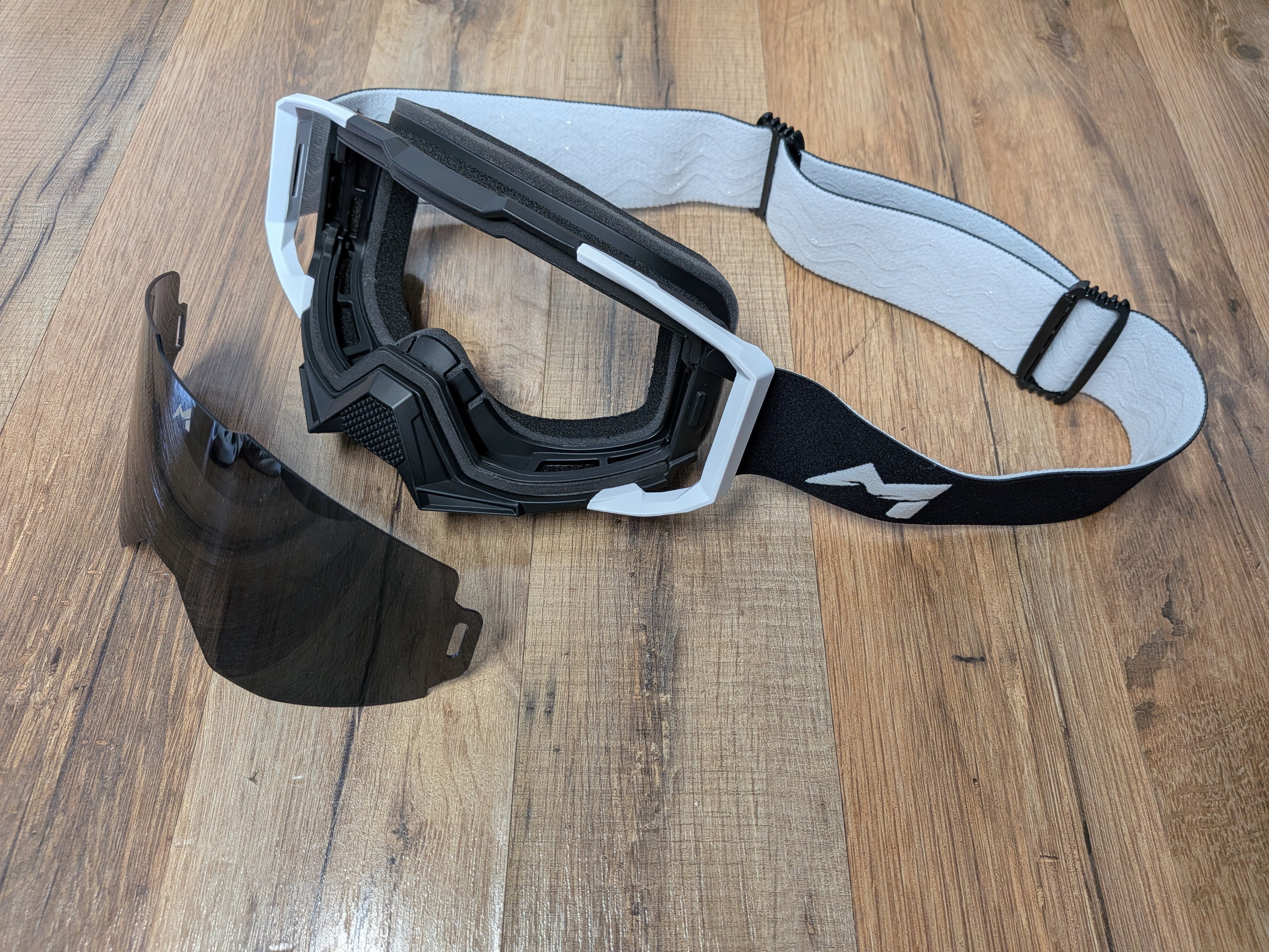 RIDER1 MX/OFFROAD GOGGLE BLACK