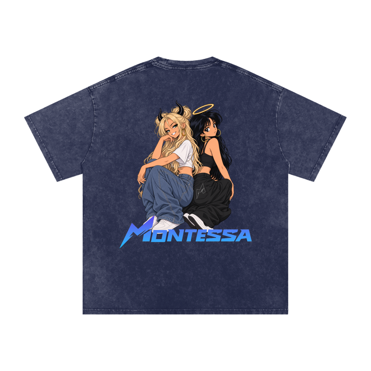 Devil v Angel tee